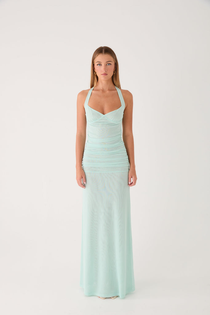Mirabella Maxi Dress - Aqua