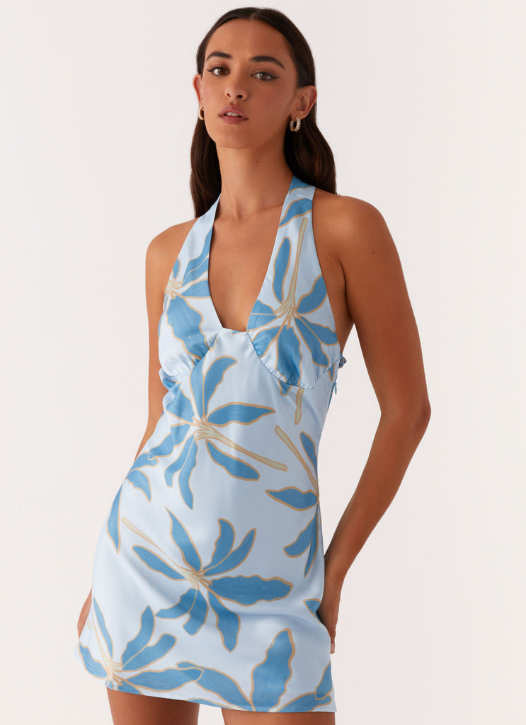 Miss Summer Mini Dress - Opulent Blue Peppermayo US Miss Summer Mini Dress - Opulent Blue Peppermayo US