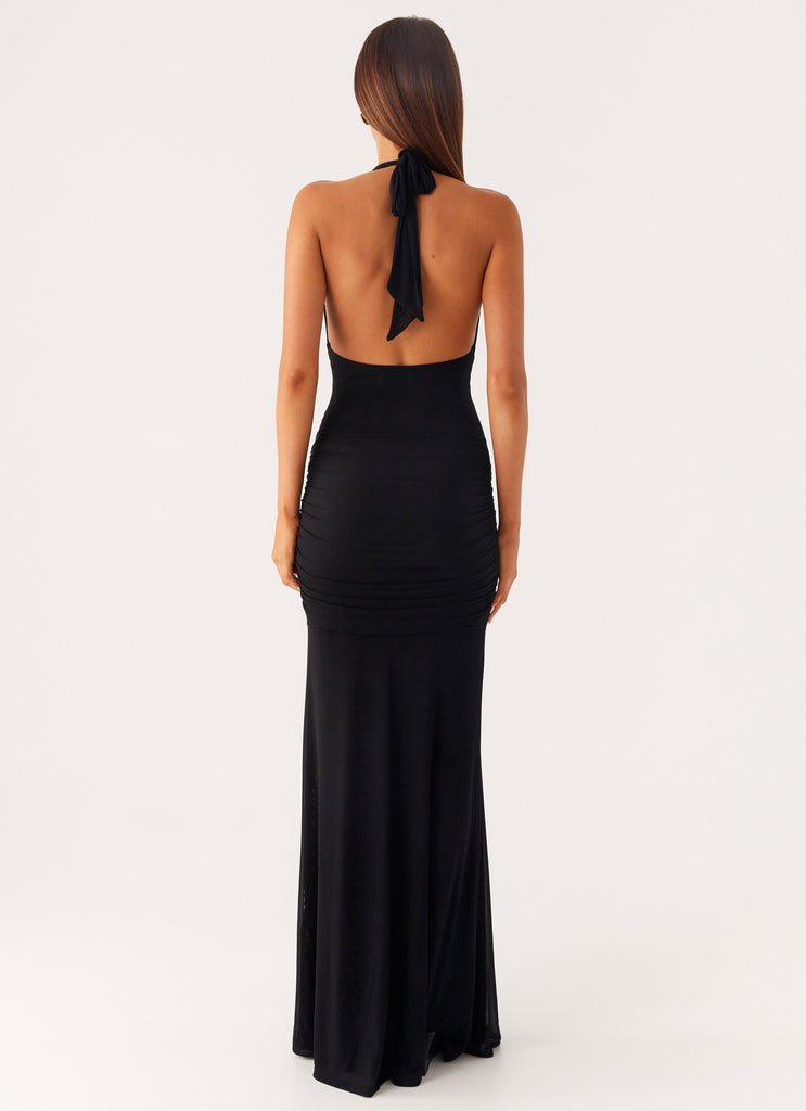 peppermayo halter dress Desi Halterneck Maxi Dress