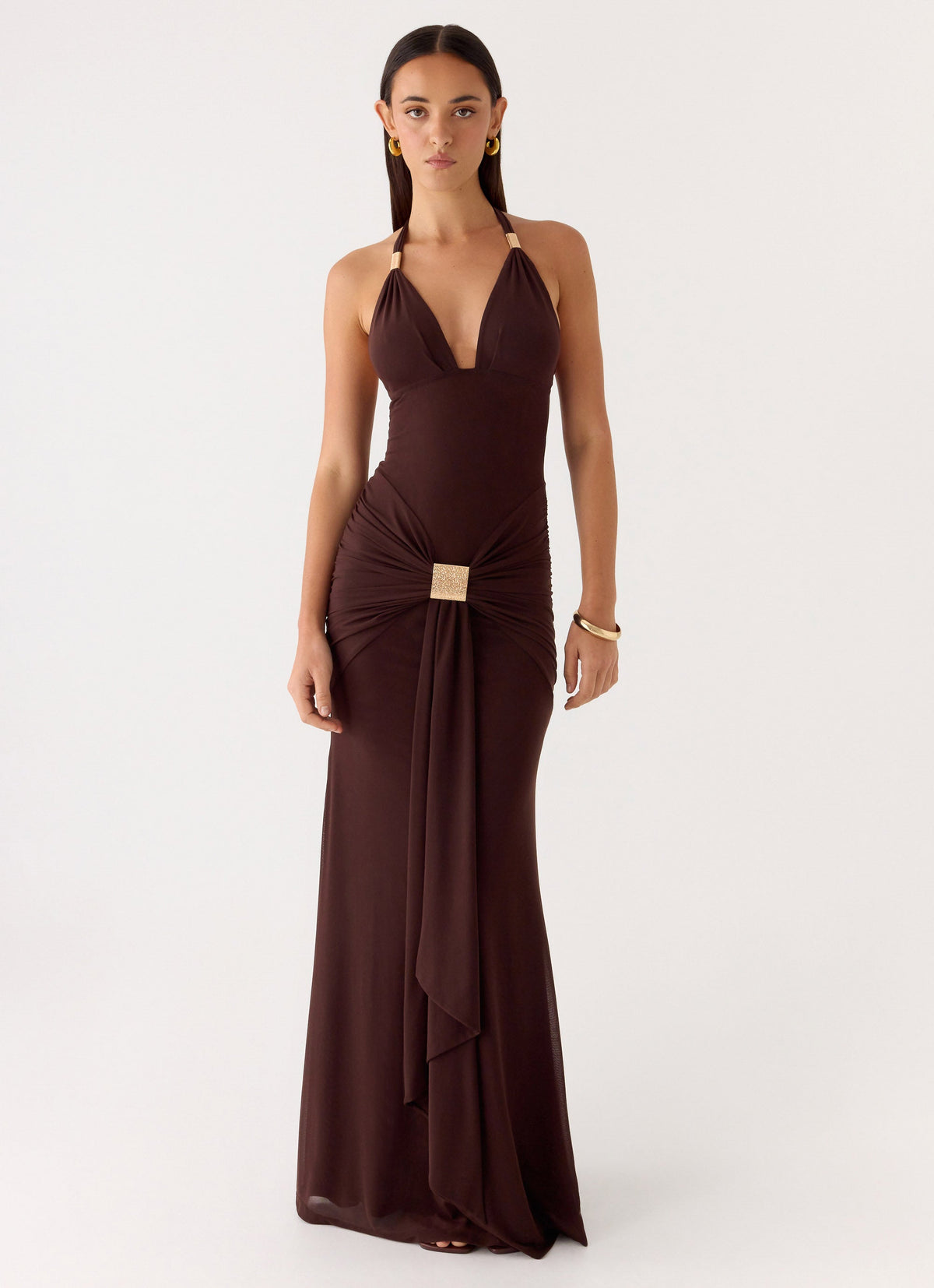 peppermayo halter dress Rush | Verner Maxi Dress 68 cm / 26.77 in Guide You Halter Neck Mini