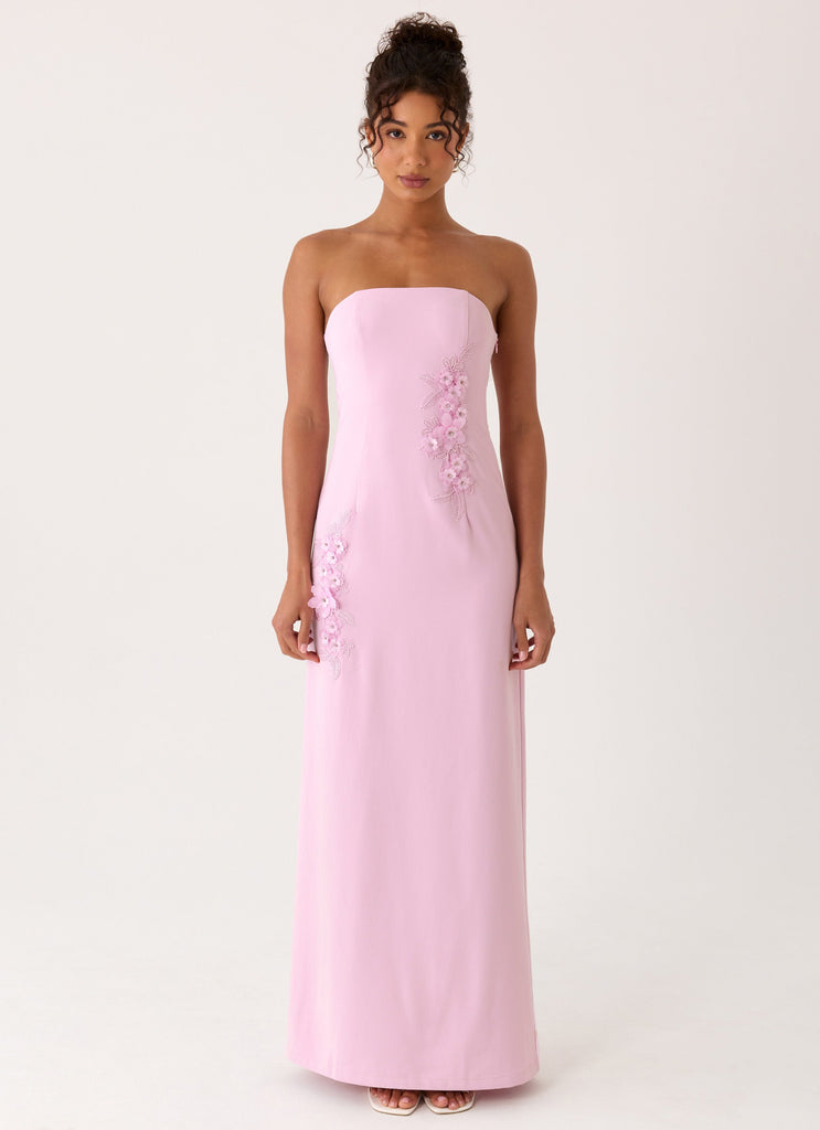 Monelise Strapless Maxi Dress - Pink Pink / US 0 Monelise Strapless Maxi Dress - Pink Pink / US 0