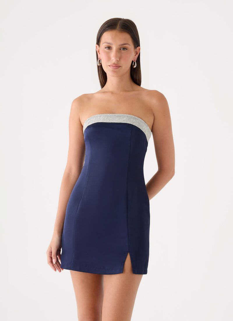 Montese Mini Dress - Navy