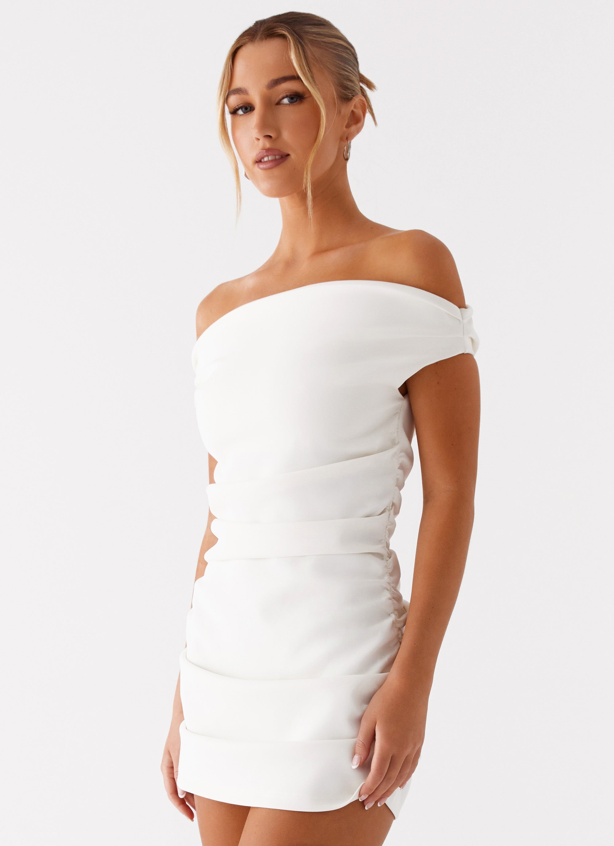 Morgan Off Shoulder Mini Dress