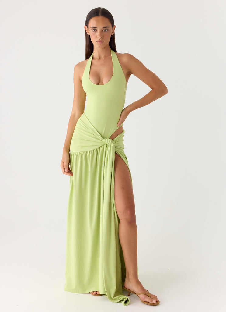 long bodysuit dress Bandeau Bodysuit Detail Maxi Dress In Black Sheer Lace | EGO US