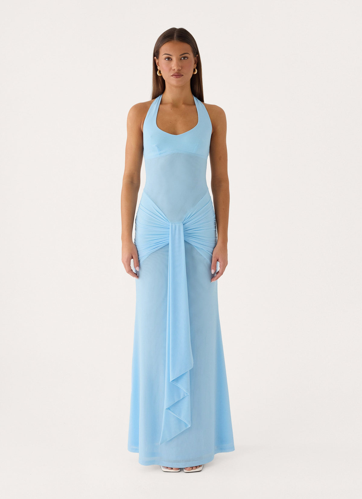 Myrhee Maxi Dress - Blue