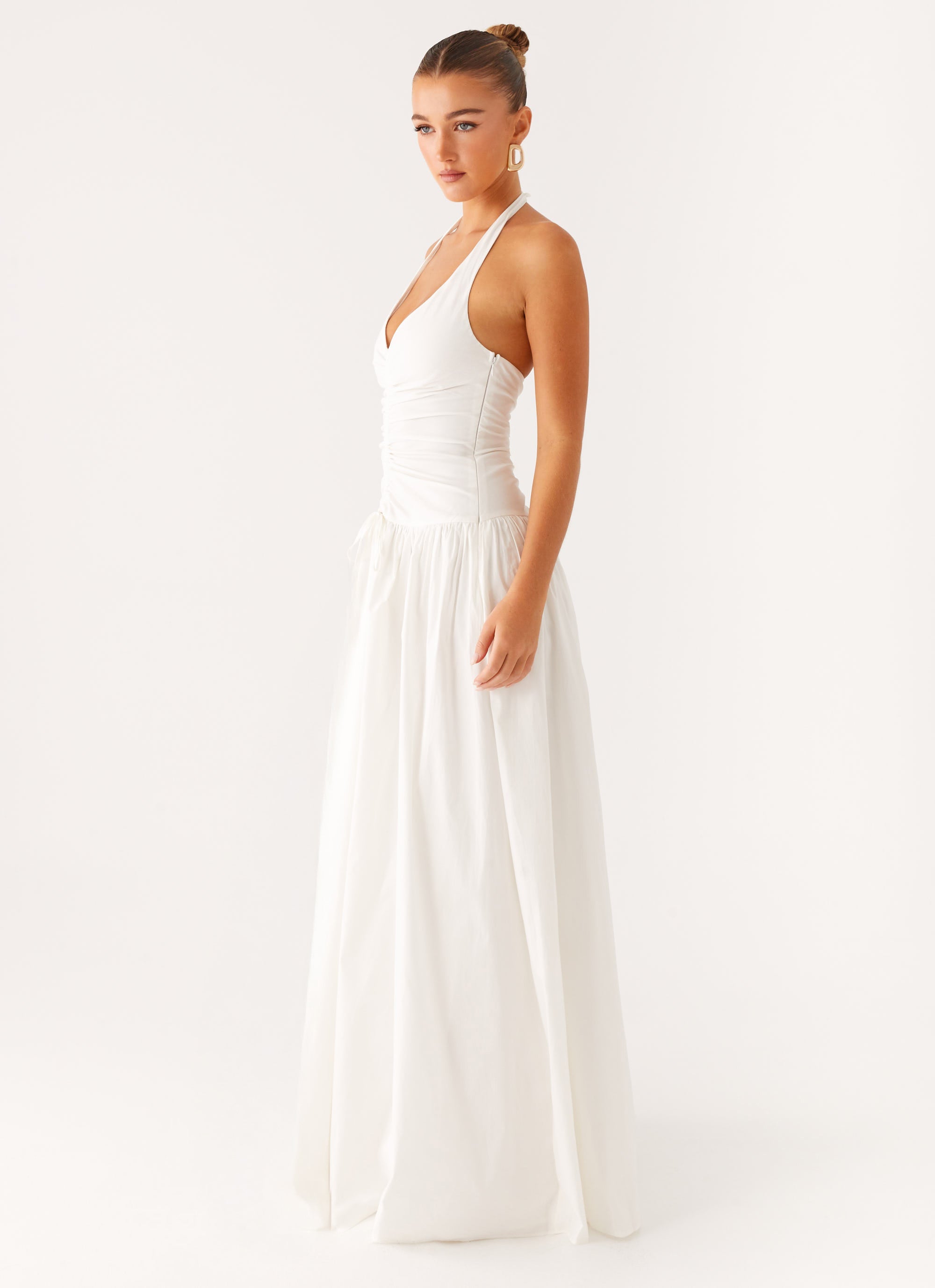 Narnie Maxi Dress - Ivory Ivory / US 18 Narnie Maxi Dress - Ivory Ivory / US 18