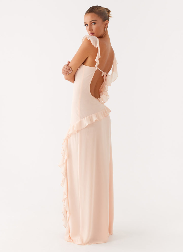 Naya Maxi Dress Peach Peppermayo US naya-maxi-dress-peach-peppermayo-us