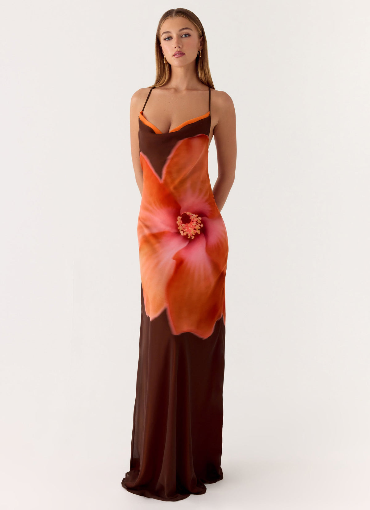 peppermayo long dresses Aullie Maxi Dress - Yellow it adds a delicate Night Drive Maxi Dress -