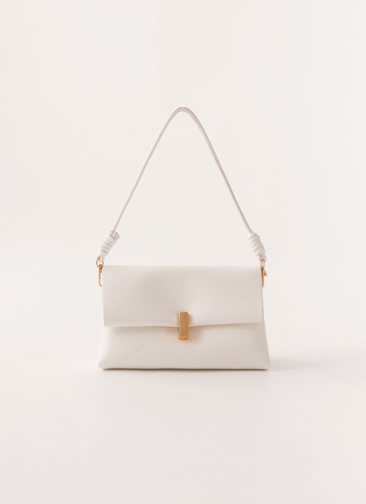 No Rules Shoulder Bag - White