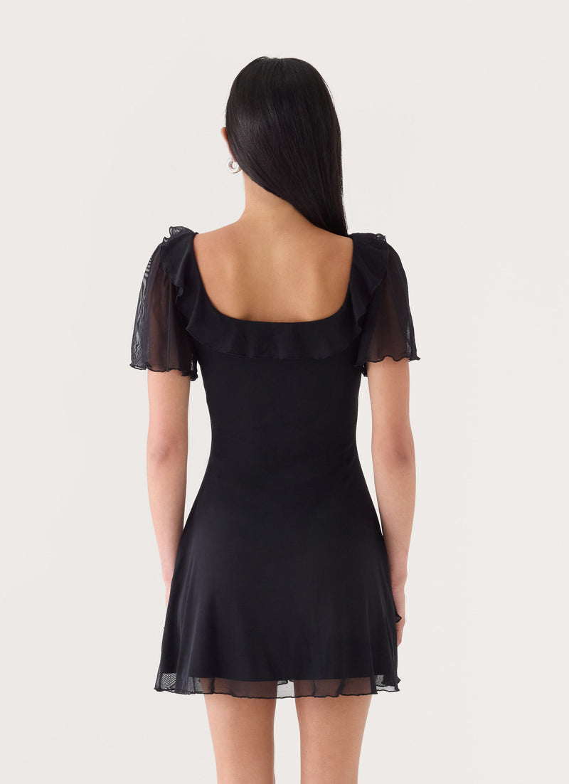 Noeline Mini Dress - Black