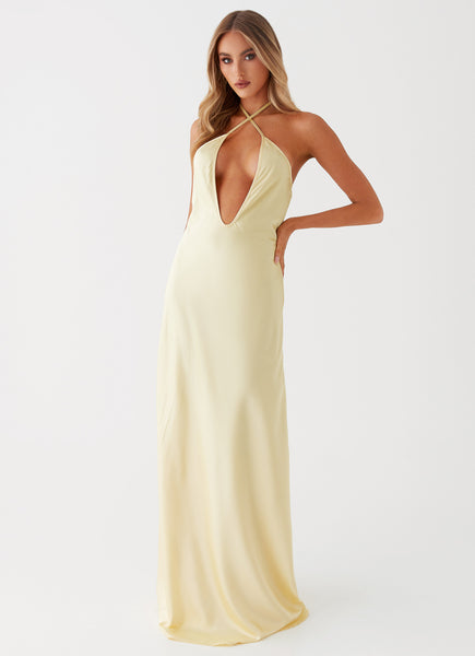 noir symphony maxi dress HAVEN MAXI DRESS