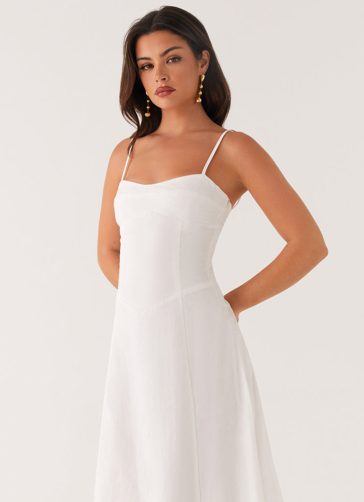 Noosa Midi Dress - White Peppermayo US Noosa Midi Dress - White Peppermayo US