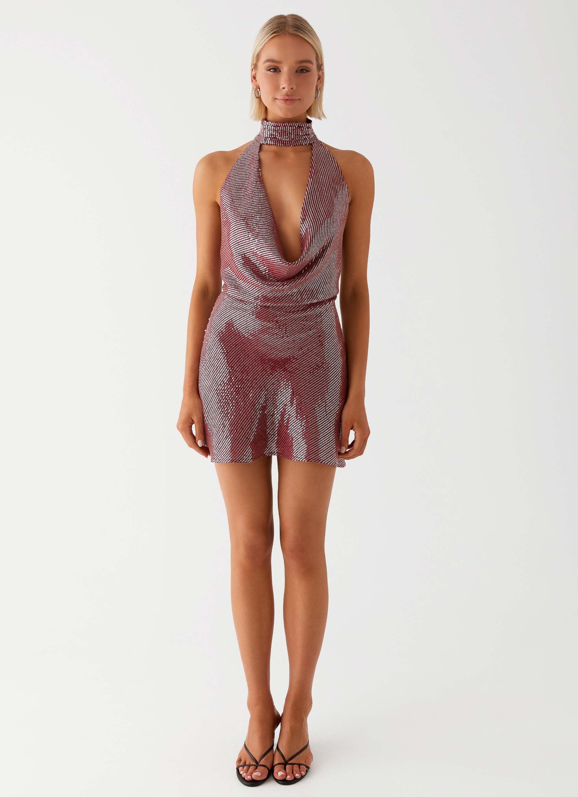 Red Cowl Neck Mini Dress Mini Dress Cocktail Dress Red Seductive Dress Homecoming Dresses Red Cowl Neck Mini Dress Mini Dress Cocktail Dress Red Seductive Dress Homecoming Dresses