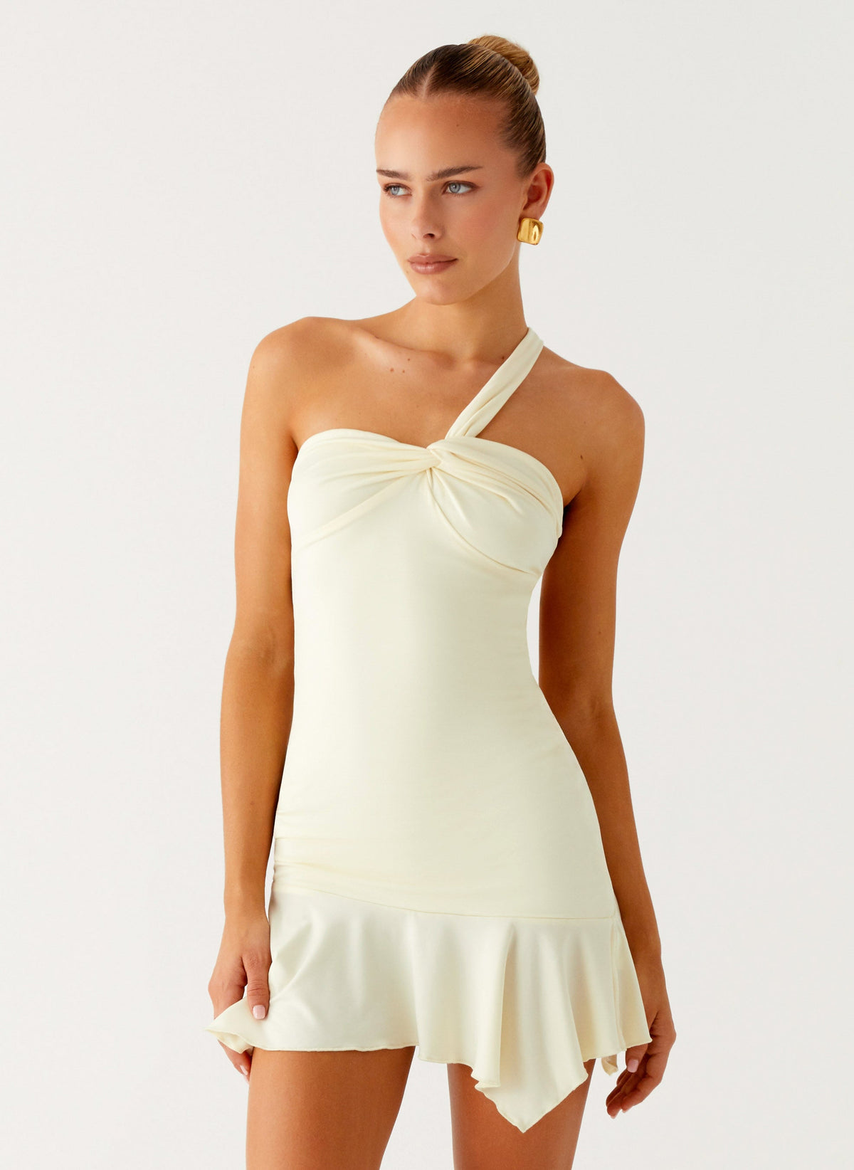 Not Your Fan Cut Out Mini Dress