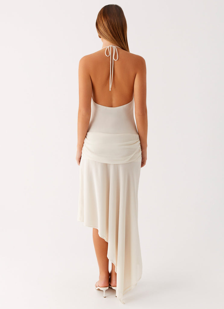 Nyra Midi Dress - Cream Peppermayo US Nyra Midi Dress - Cream Peppermayo US