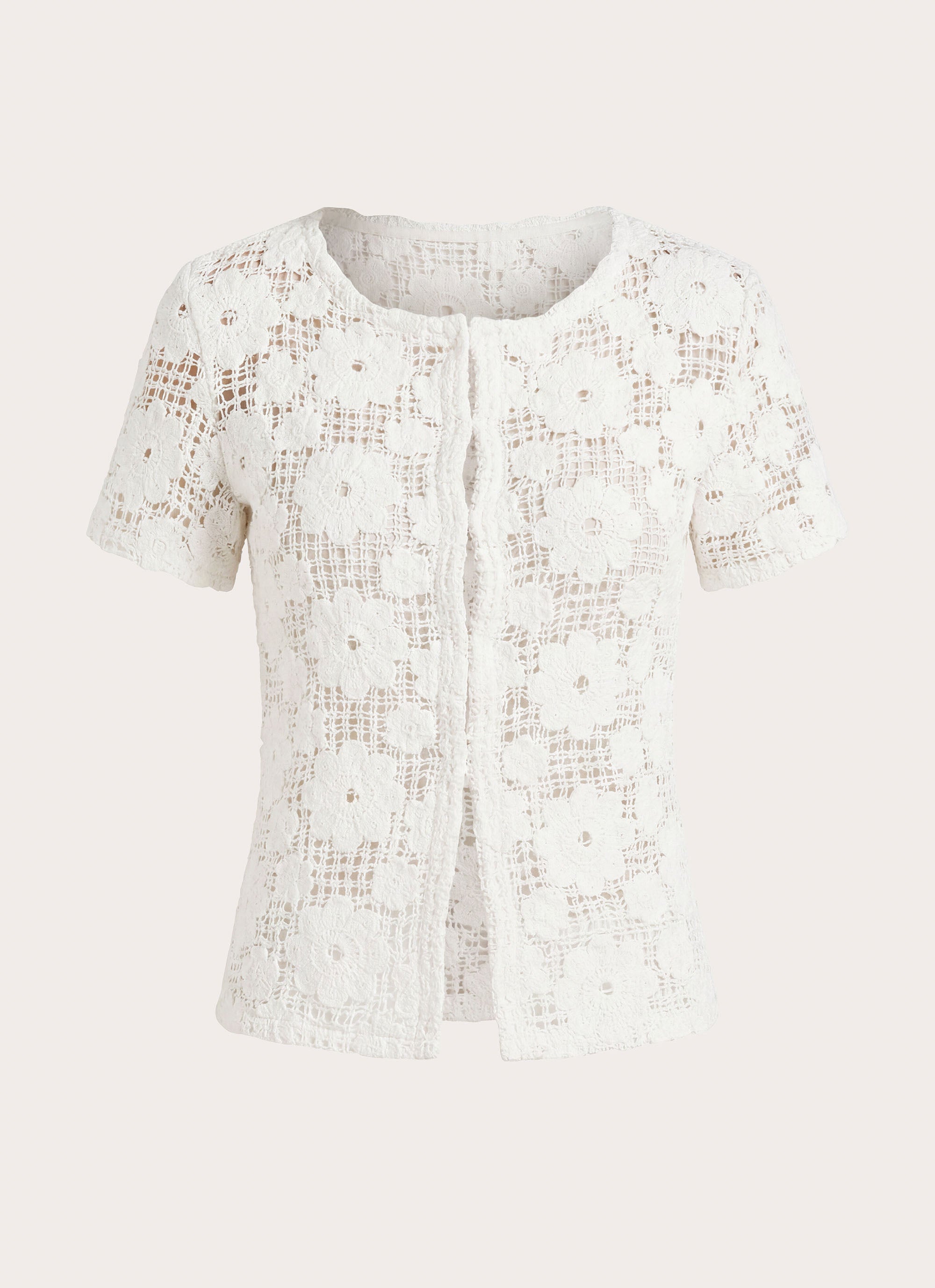 Nyxie Crochet Top - White – Peppermayo US