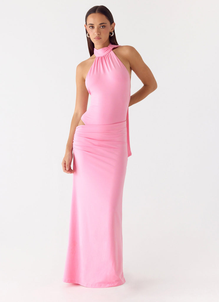 pink bodysuit dress Plus Size Pink Party Sequin Fringe V Neck Backless Bodysuit Mini Dress
