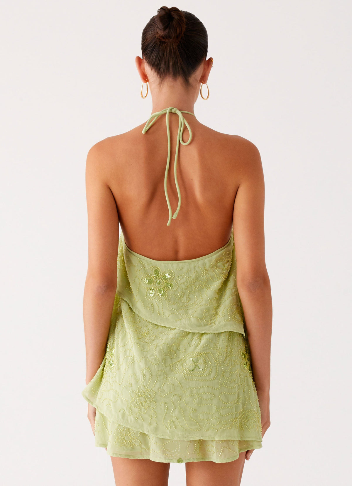 peppermayo beaded dress On The Go Mini 94 cm / 37.01 inLength Dangerous Kind Beaded Mini Dress