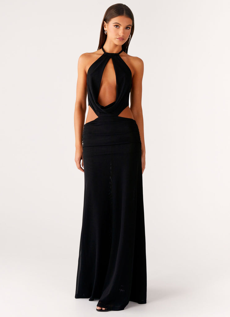 Only Love Maxi Dress - Black Peppermayo US Only Love Maxi Dress - Black Peppermayo US