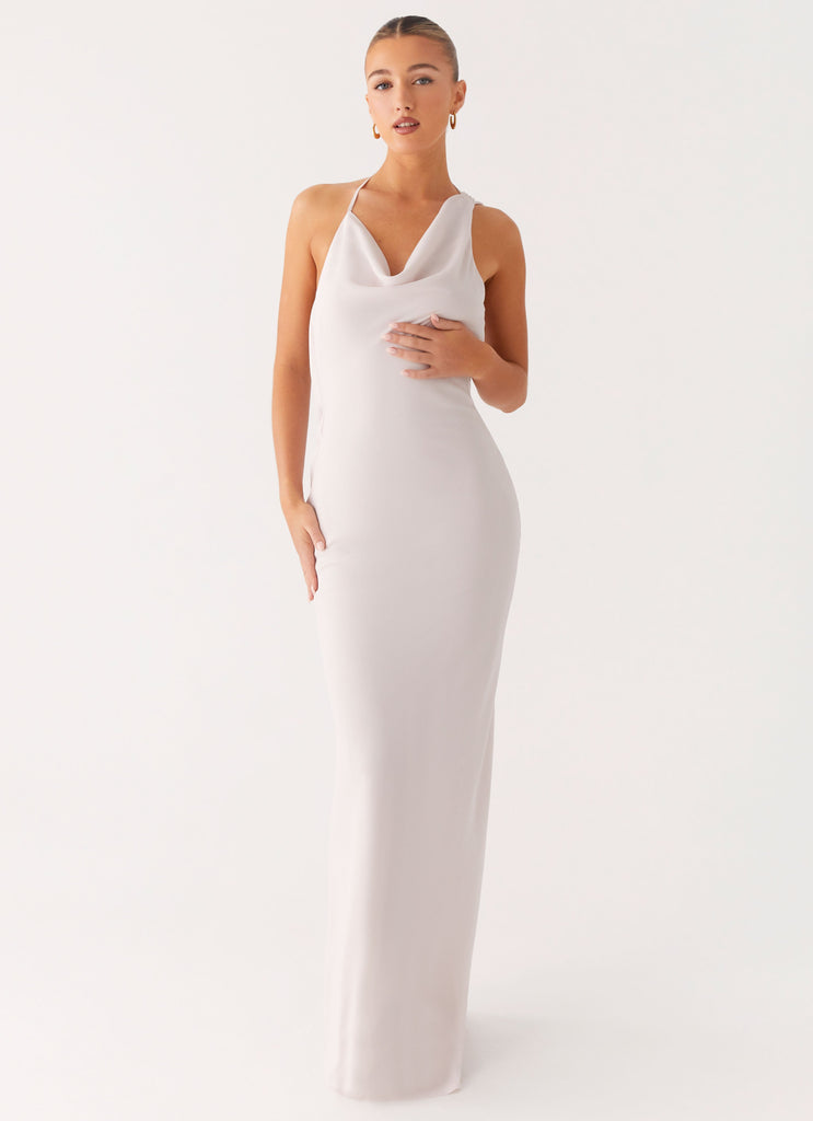 Opal Glow Maxi Dress - Off White Peppermayo US Opal Glow Maxi Dress - Off White Peppermayo US