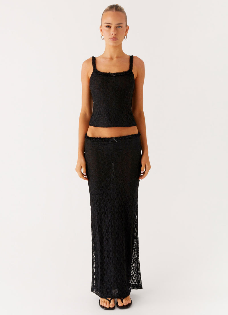 Ophira Cami Top - Black
