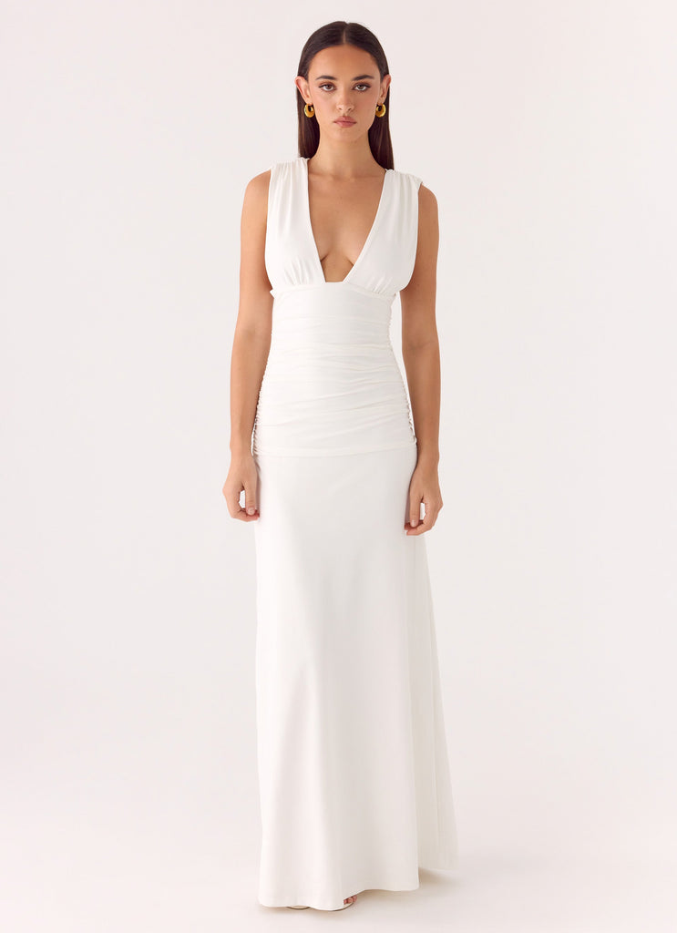 Options Maxi Dress - White White / US 4 Options Maxi Dress - White White / US 4