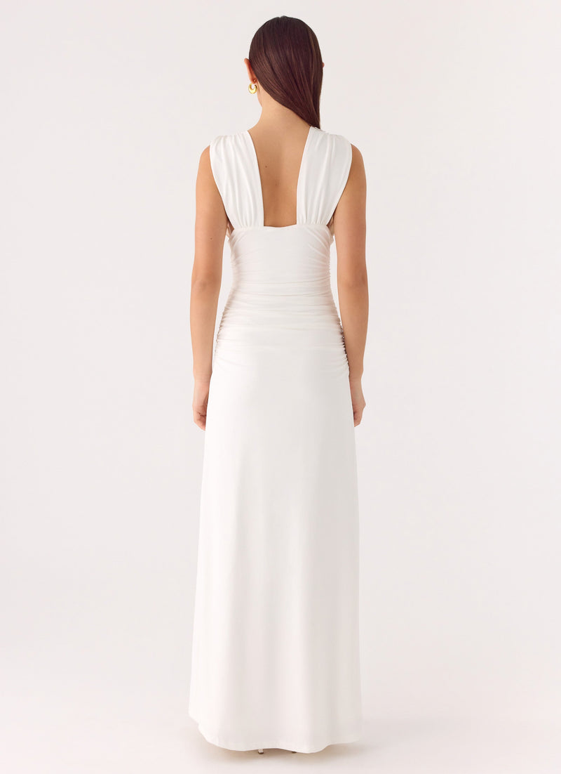Options Maxi Dress - White
