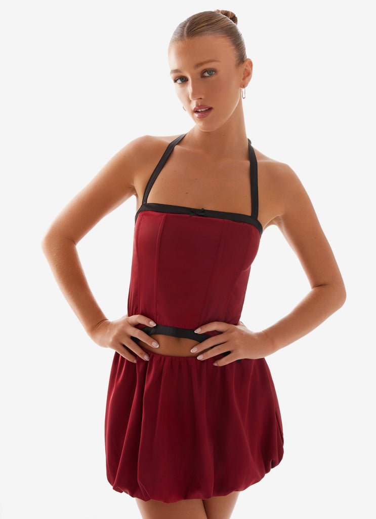 Pacific Mini Dress - Red