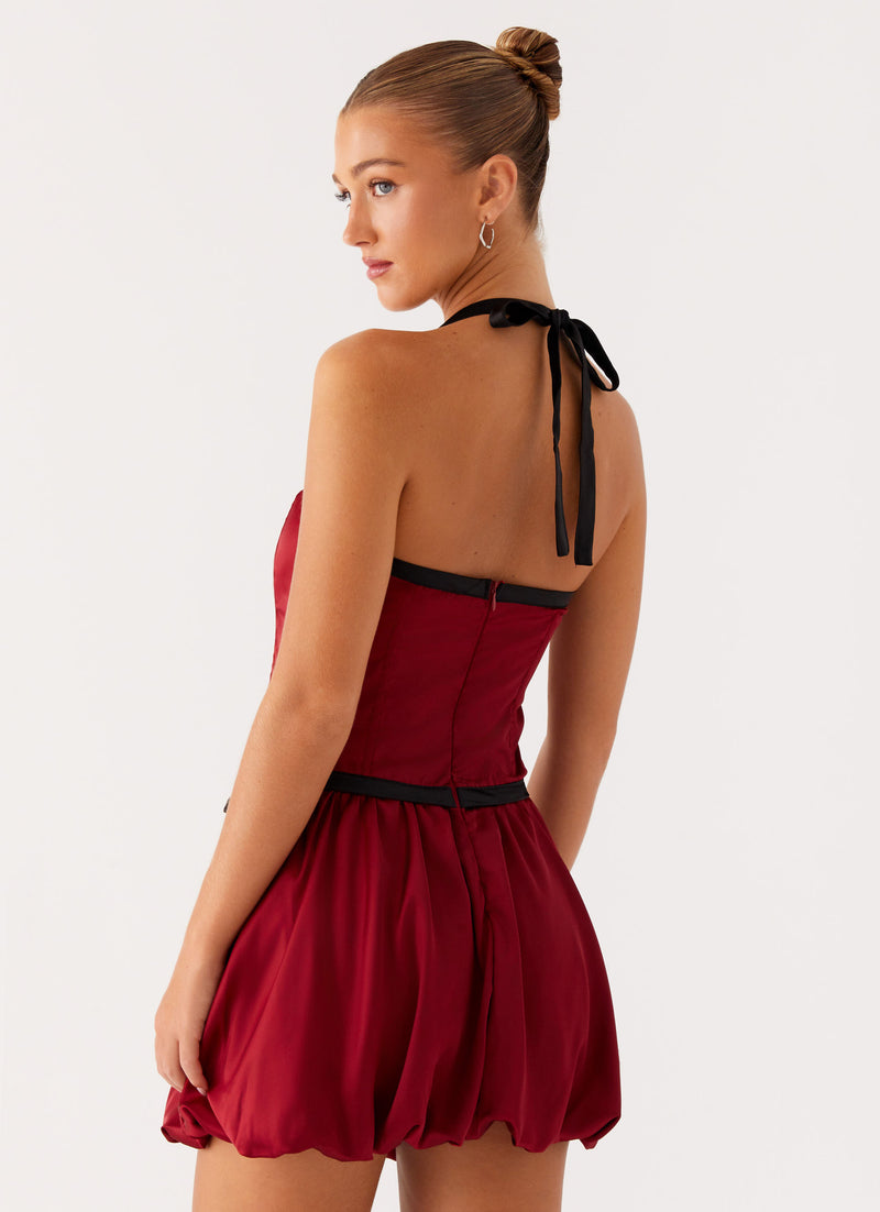 Pacific Mini Dress - Red