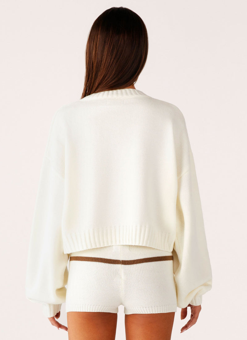 Paolo Knit Sweater - Off White