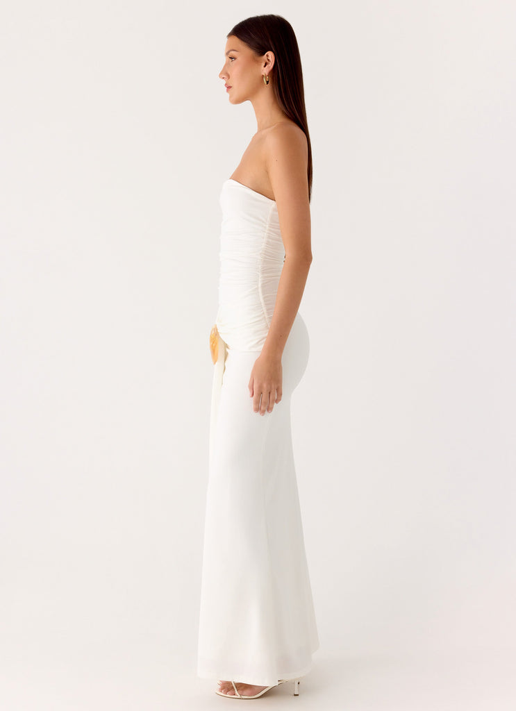 Party After Party Shell Maxi Dress - White White / US 18 Party After Party Shell Maxi Dress - White White / US 18
