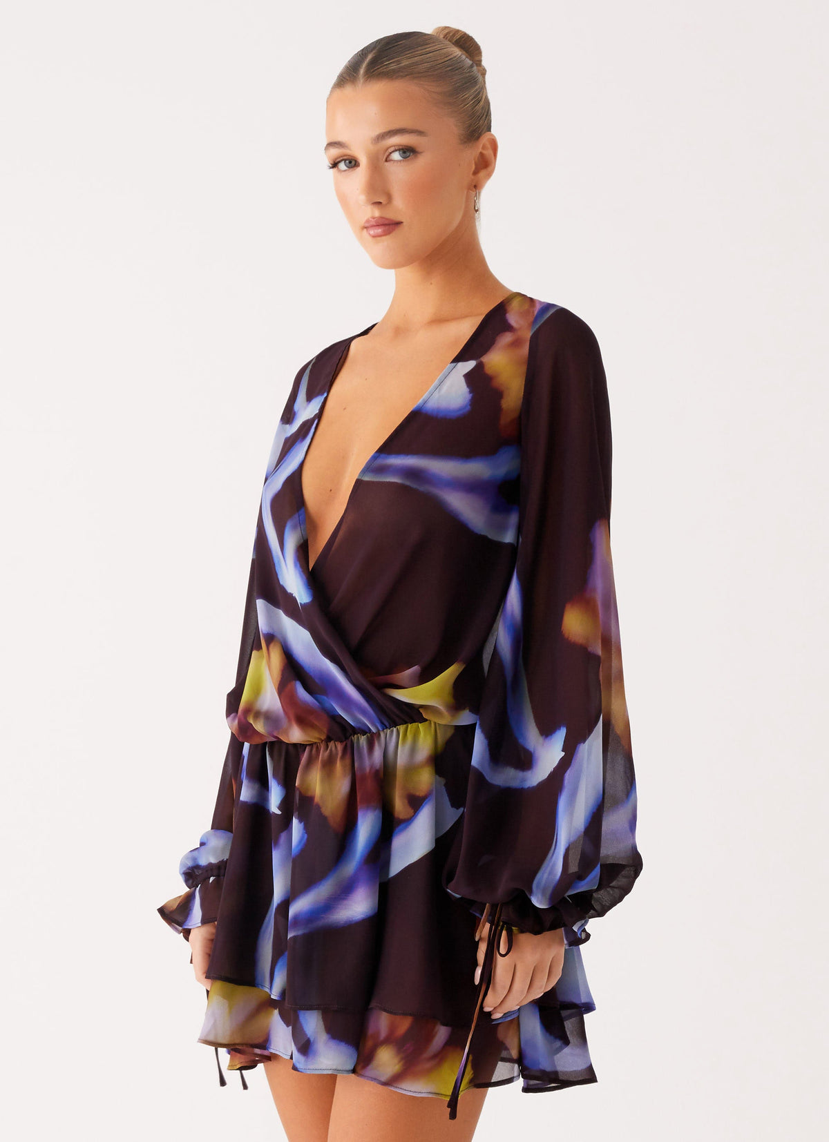 Passion Long Sleeve Mini Dress