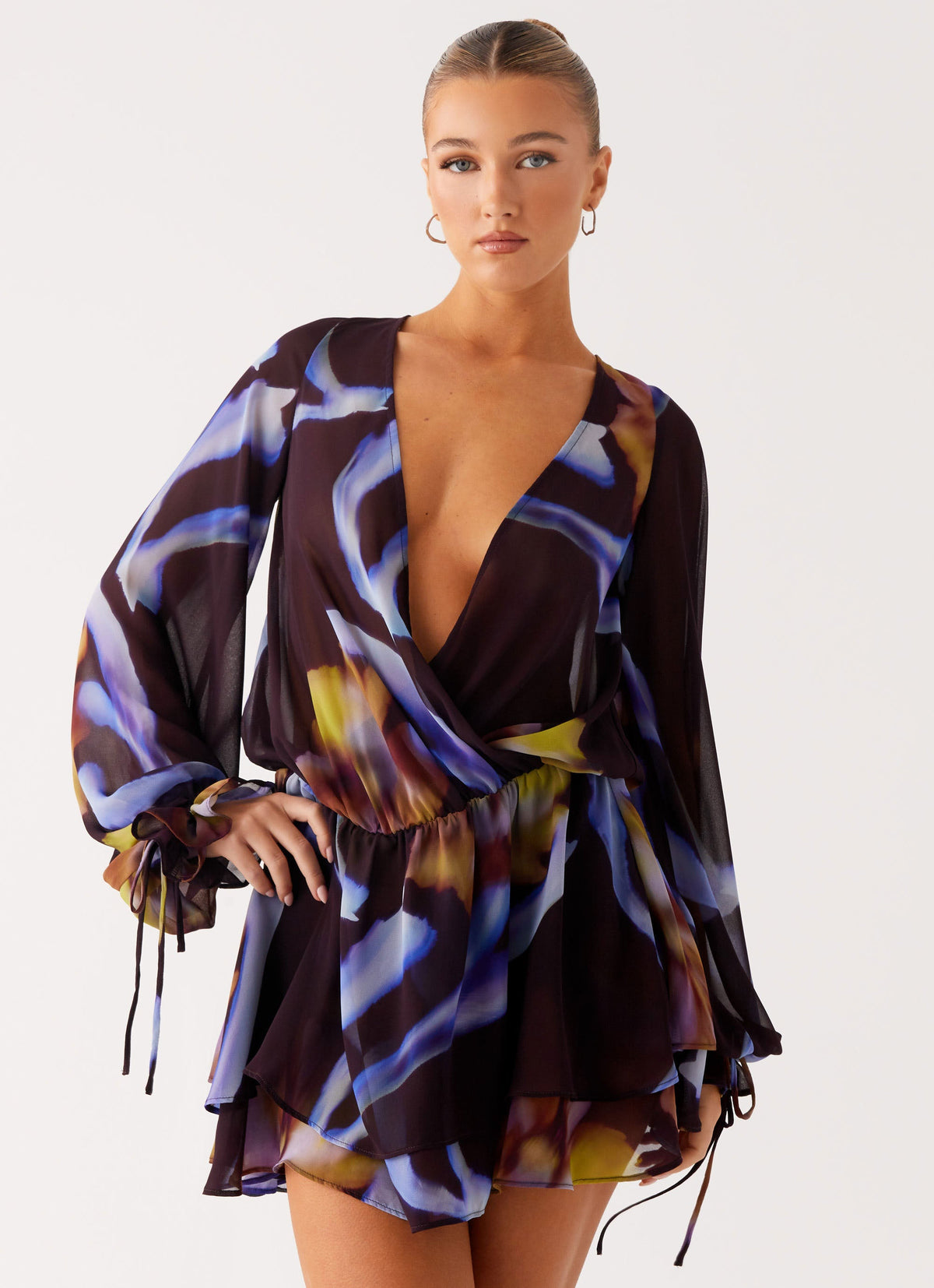 Passion Long Sleeve Mini Dress