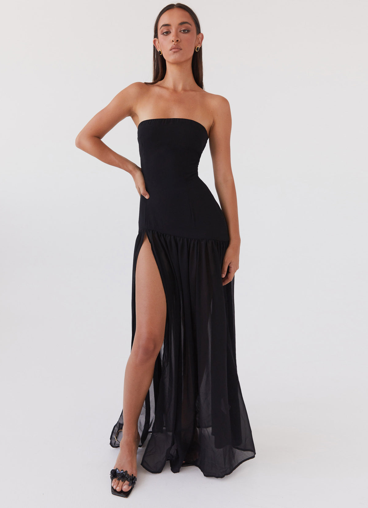 Eden Strapless Maxi Dress