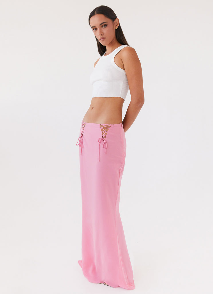 Chella Tie Up Skirt - Pink