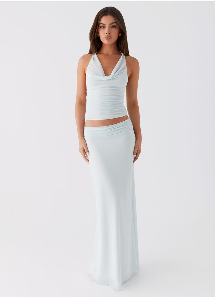 Rayne Maxi Skirt - Sage – Peppermayo US