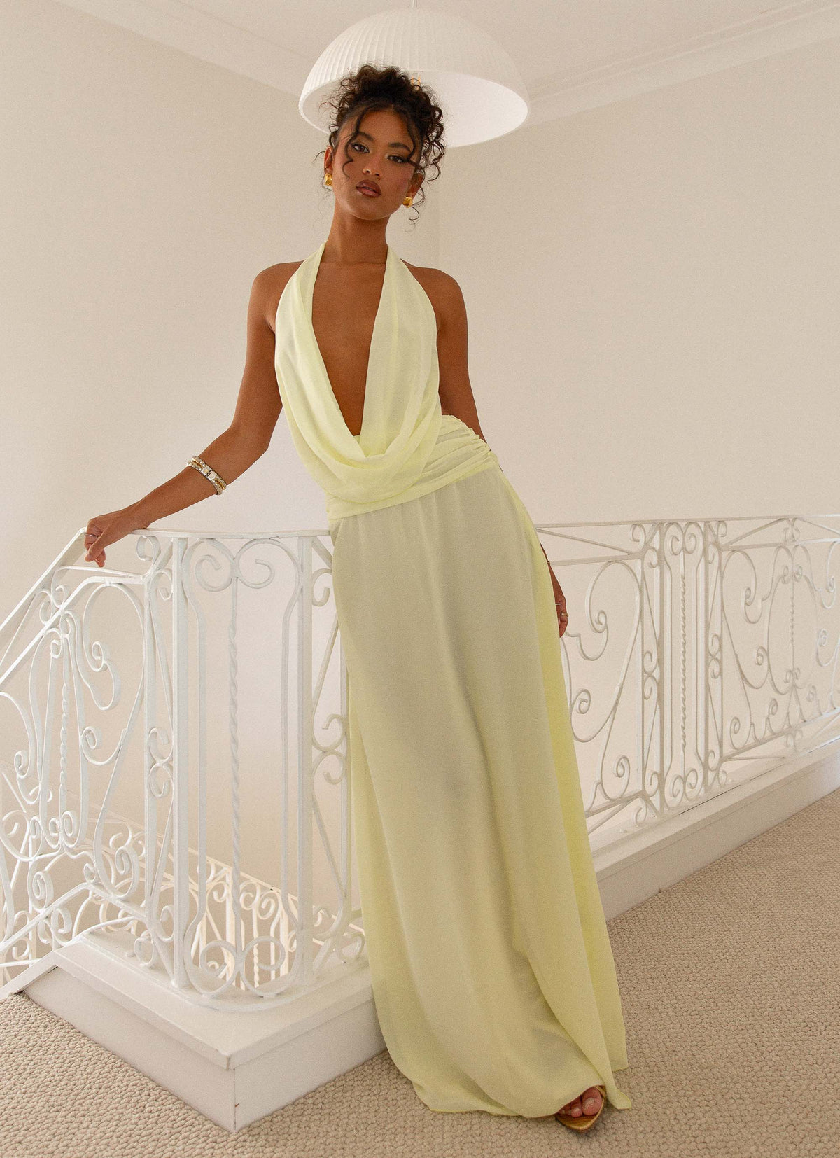 Elysia Chiffon Maxi Dress