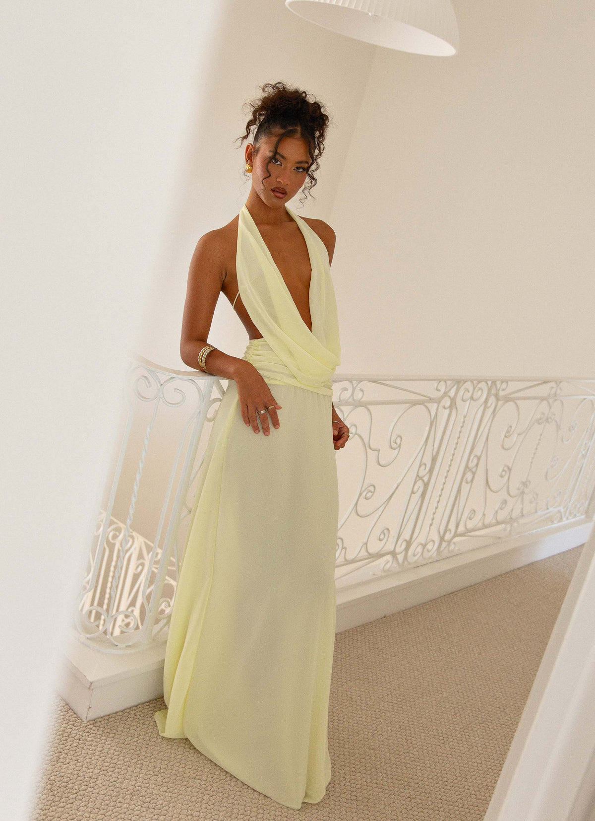 Elysia Chiffon Maxi Dress