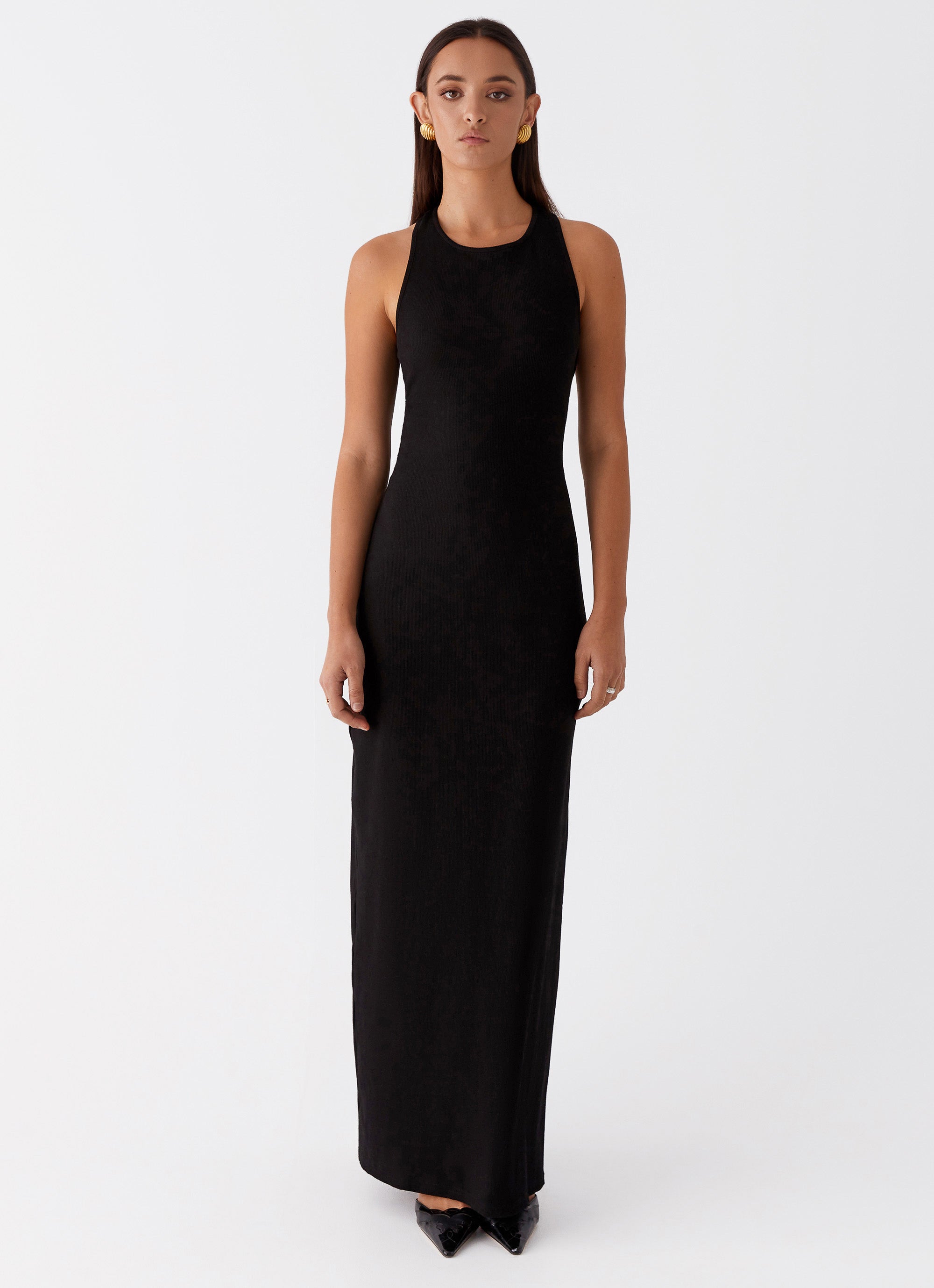 Alice Cut Out Maxi Dress - Black – Peppermayo US