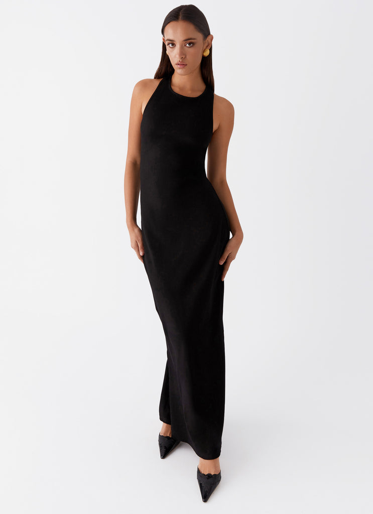 Alice Cut Out Maxi Dress - Black Peppermayo US Alice Cut Out Maxi Dress - Black Peppermayo US