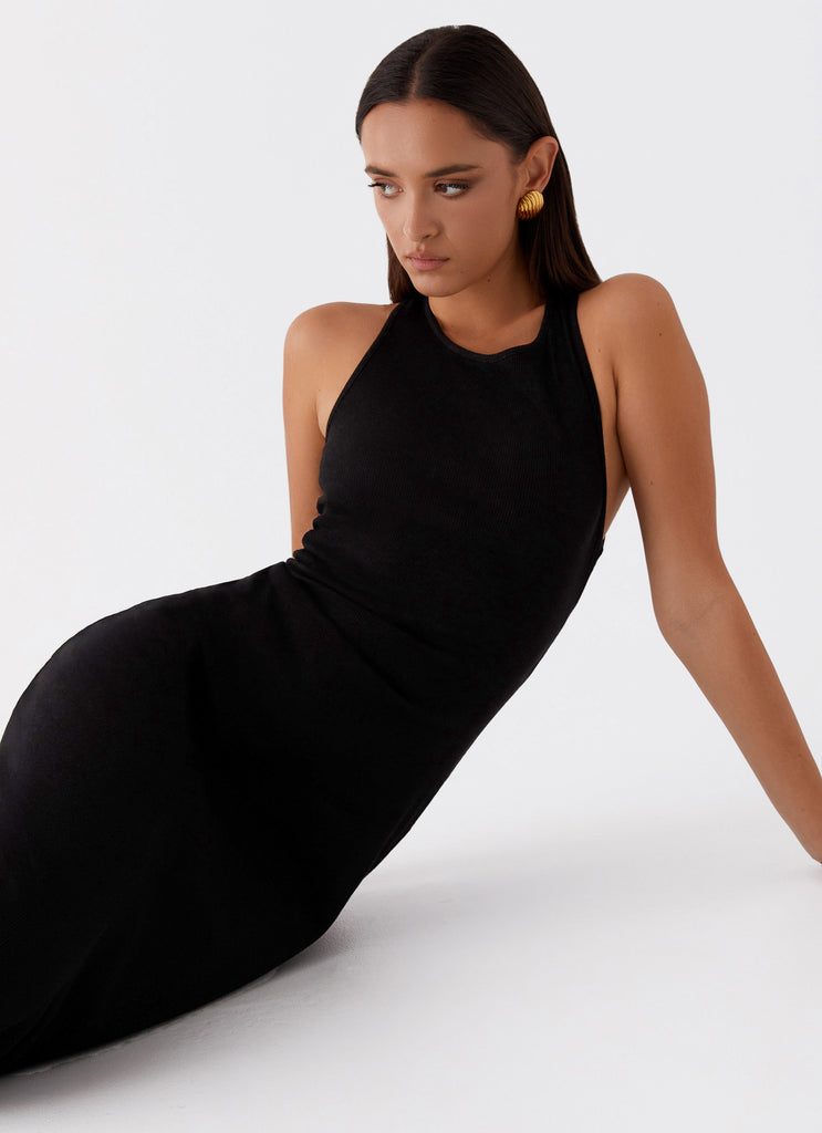 Alice Cut Out Maxi Dress - Black Peppermayo US Alice Cut Out Maxi Dress - Black Peppermayo US
