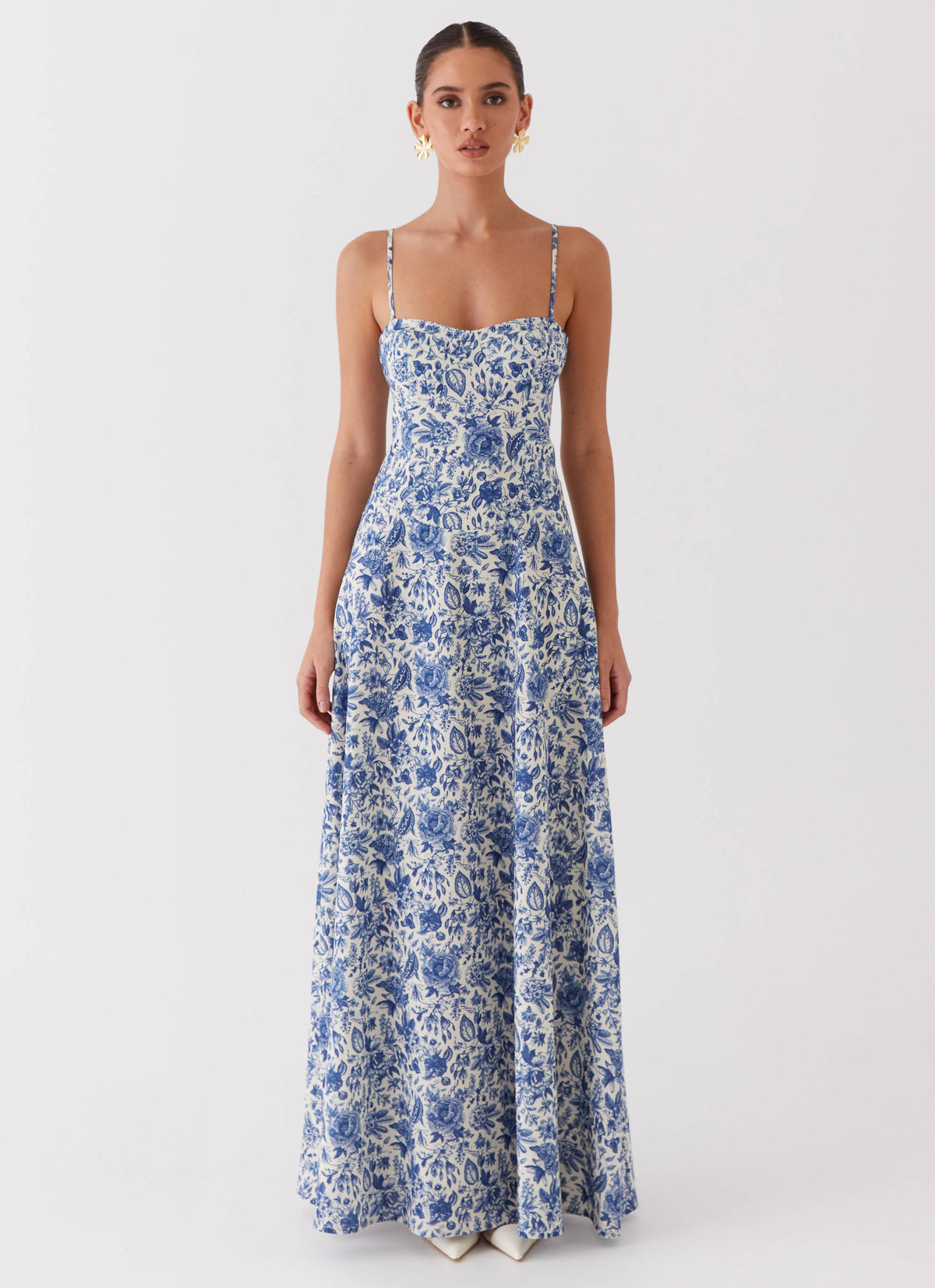 Rush Dress | Angelina Linen Maxi Dress