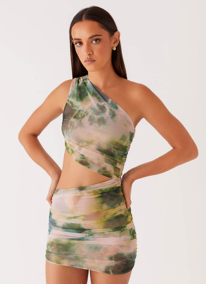 Addie Mini Dress - Rainforest