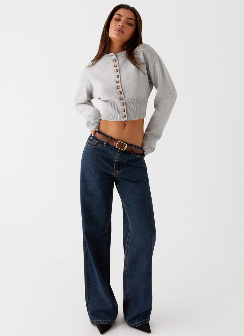 Womens Alessi Belt in the colour Brown in front of a light grey background