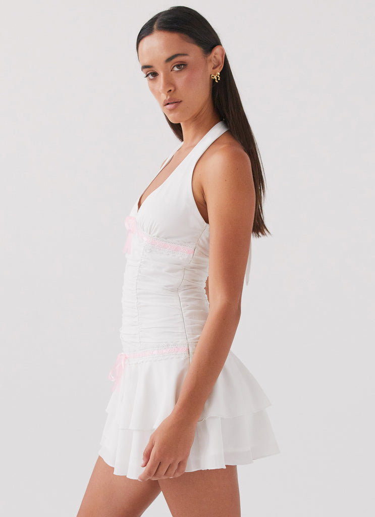 Kordyn Mini Dress - White Peppermayo US Kordyn Mini Dress - White Peppermayo US