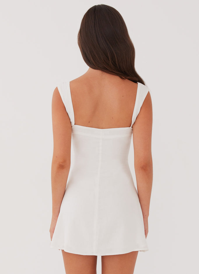 Cadence Mini Dress - White