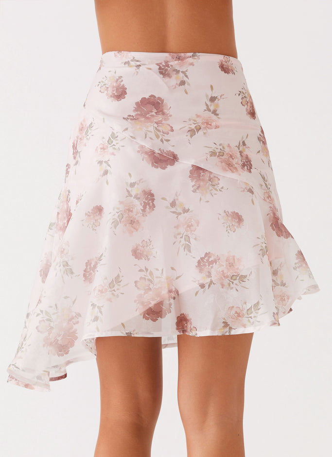 French Dream Midi Skirt - Vintage Bloom