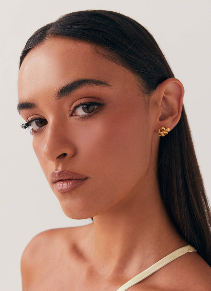 Theodora Mini Earring - Gold
