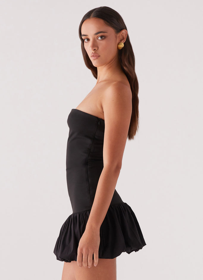 Lovin On Me Mini Dress - Black