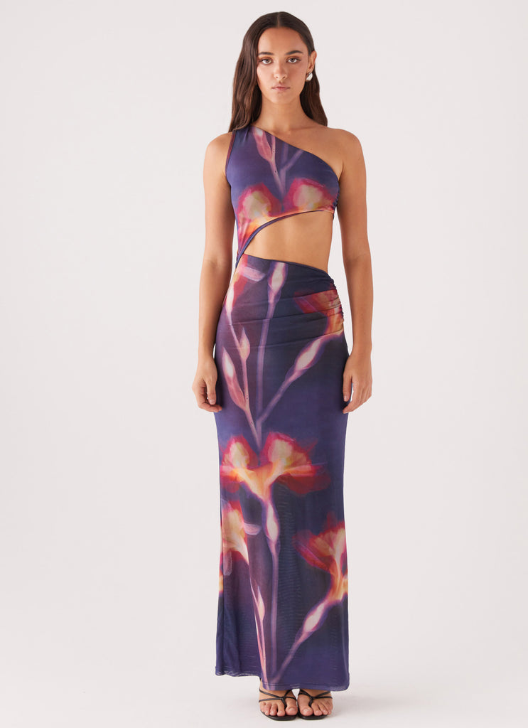 Shadows In The Sun Mesh Maxi Dress - Ember Rose Shadows In The Sun Mesh Maxi Dress - Ember Rose
